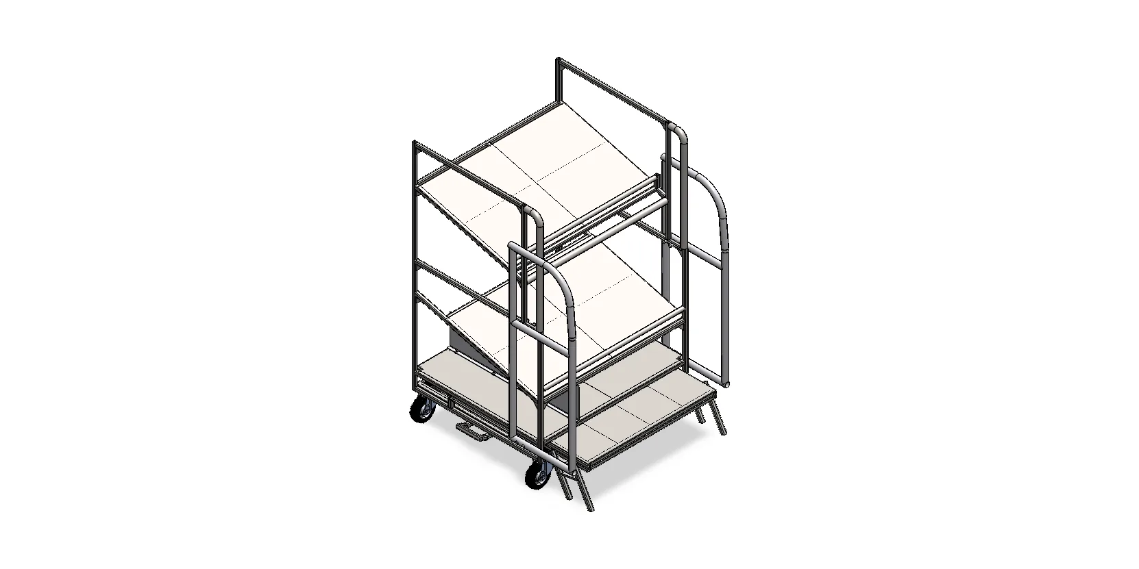Conception d'un chariot logistique mécano-soudé